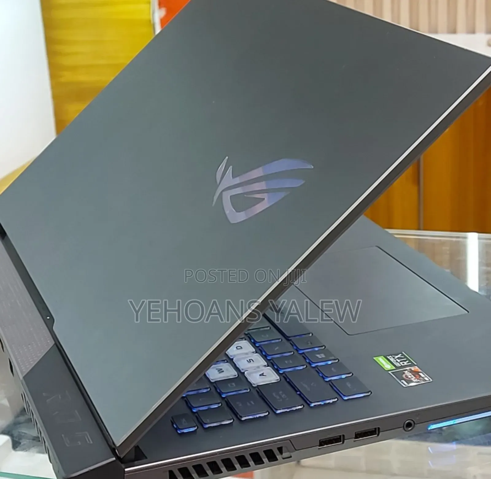 New Laptop Asus ROG Strix G17 16GB AMD Ryzen 7 SSD 1T