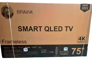 Bravia Tv 75 Inch Tv Smart Android Frameless New Price