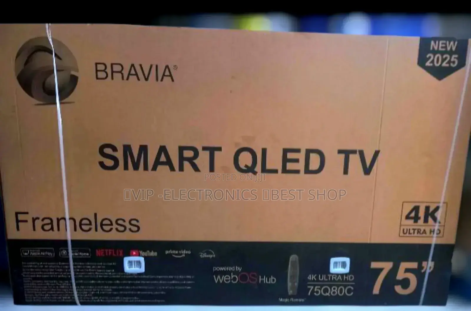Bravia Tv 75 Inch Tv Smart Android Frameless New Price