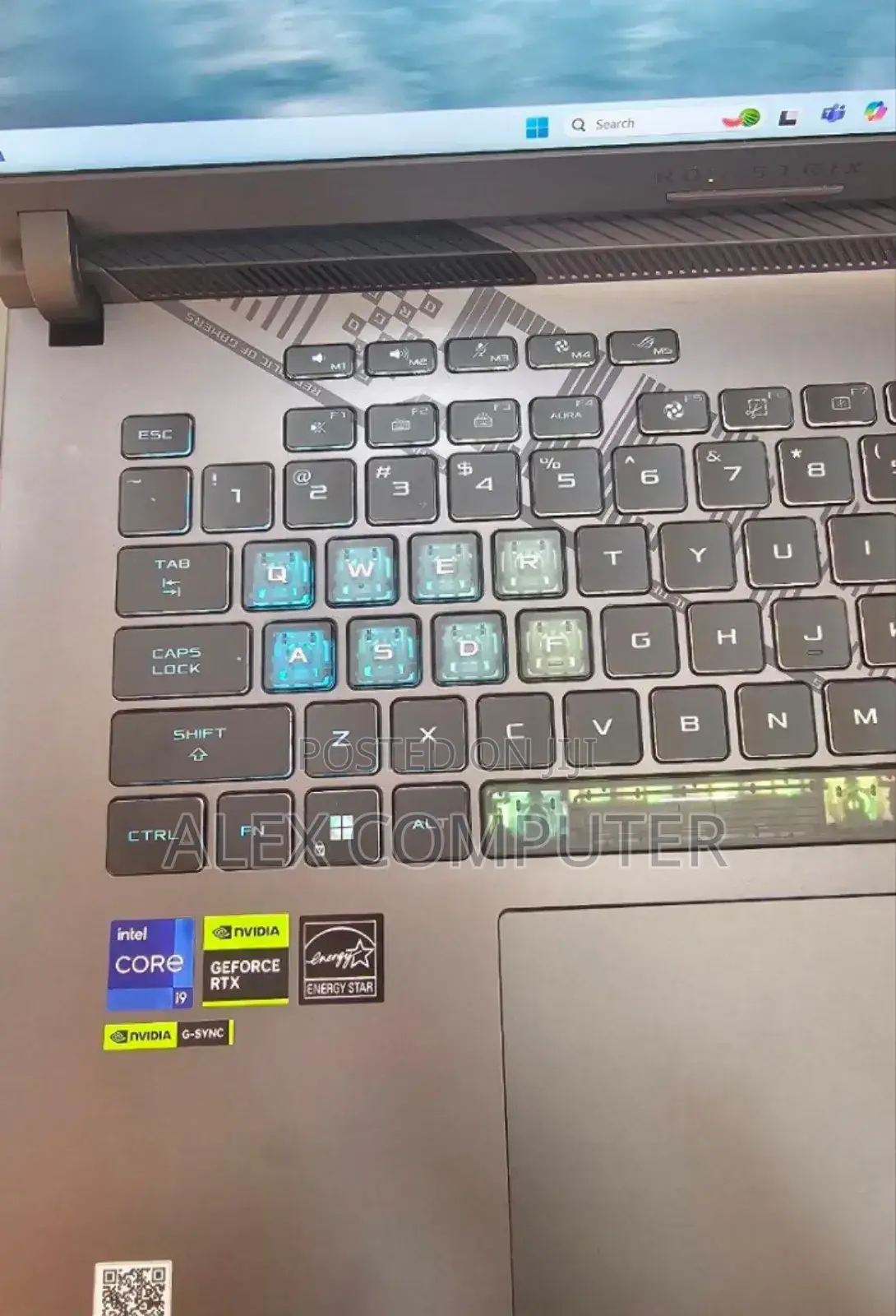 New Laptop Asus ROG Strix G16 G614 16GB Intel Core I9 SSD 1T