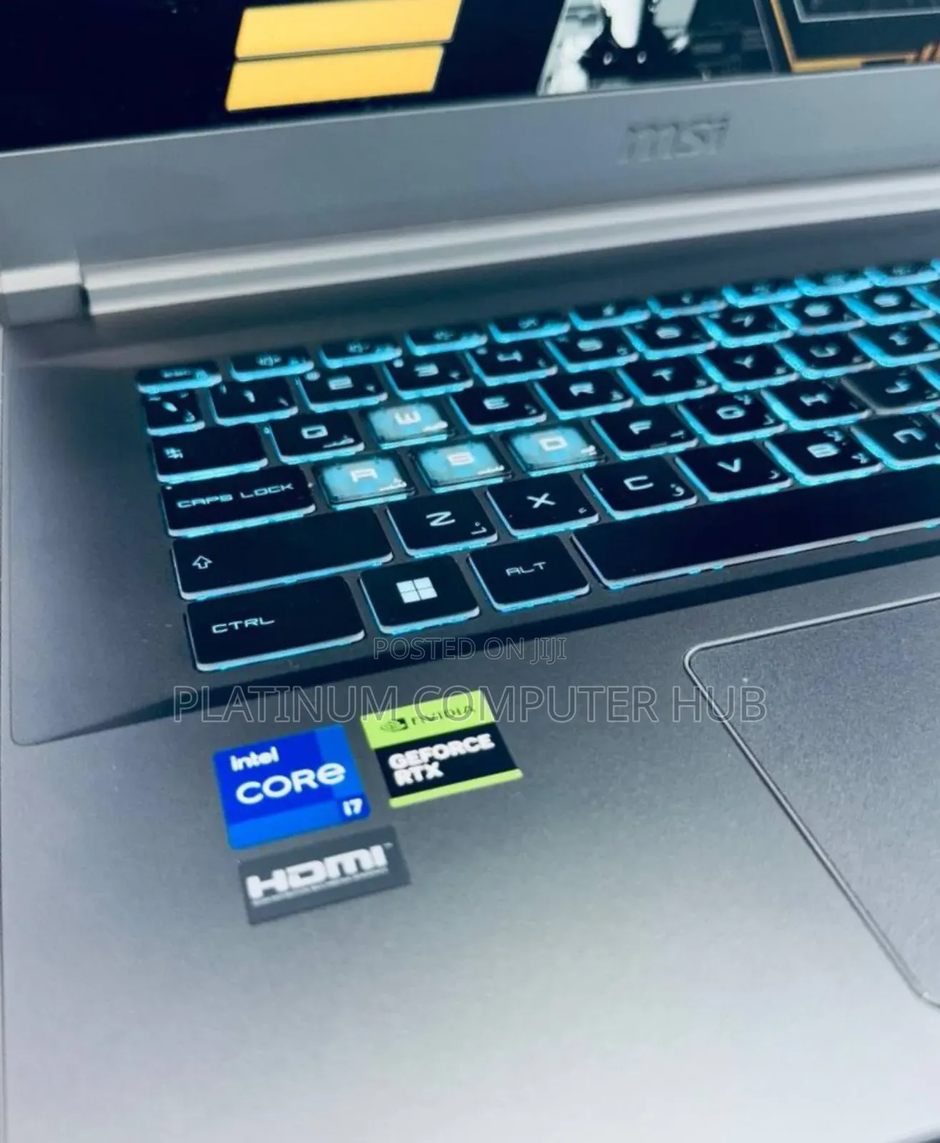 New Laptop MSI GF63 16GB Intel Core I7 SSD 1T