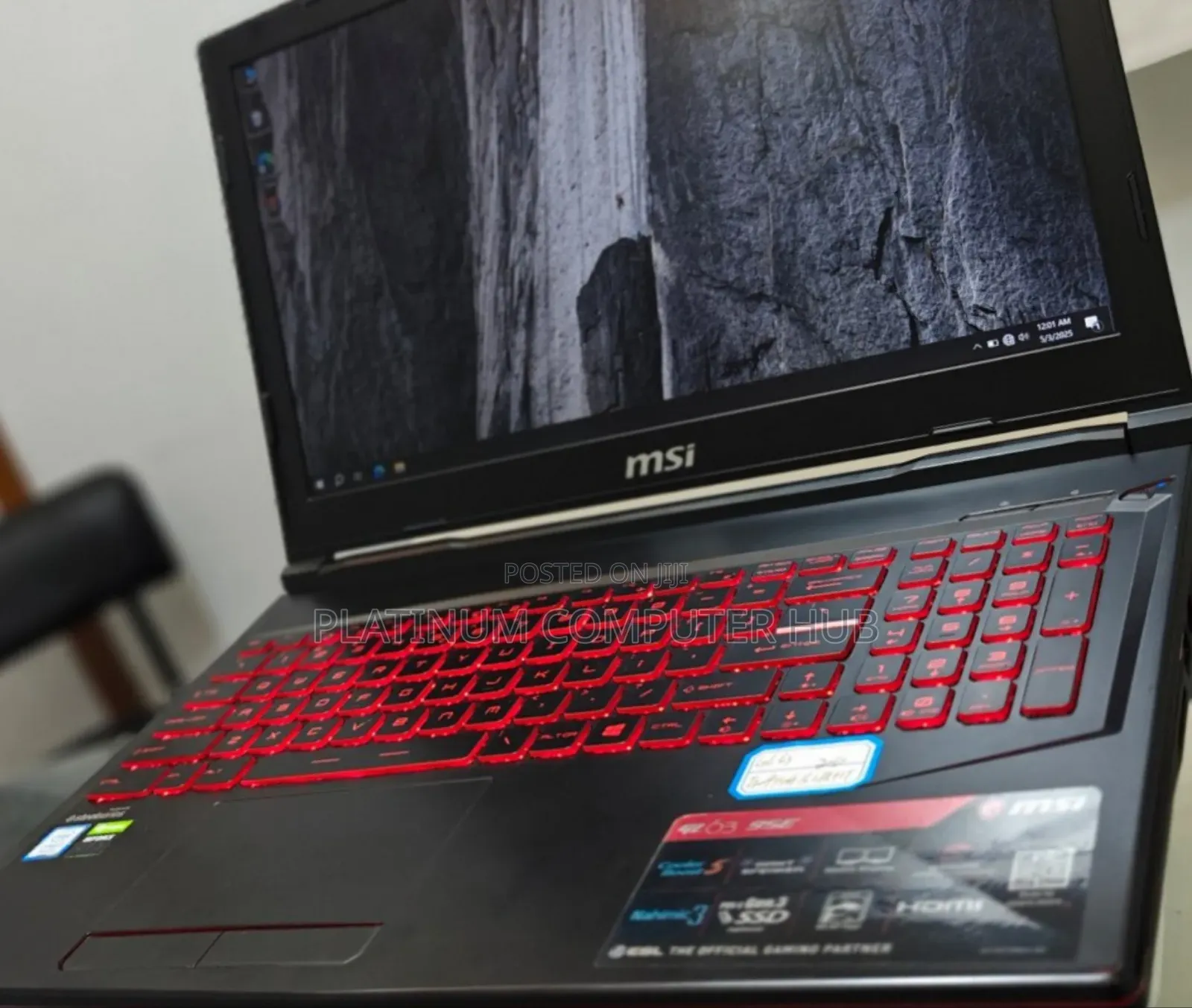 New Laptop MSI GL63 8RC 16GB Intel Core I7 HDD+SSD 1.5T