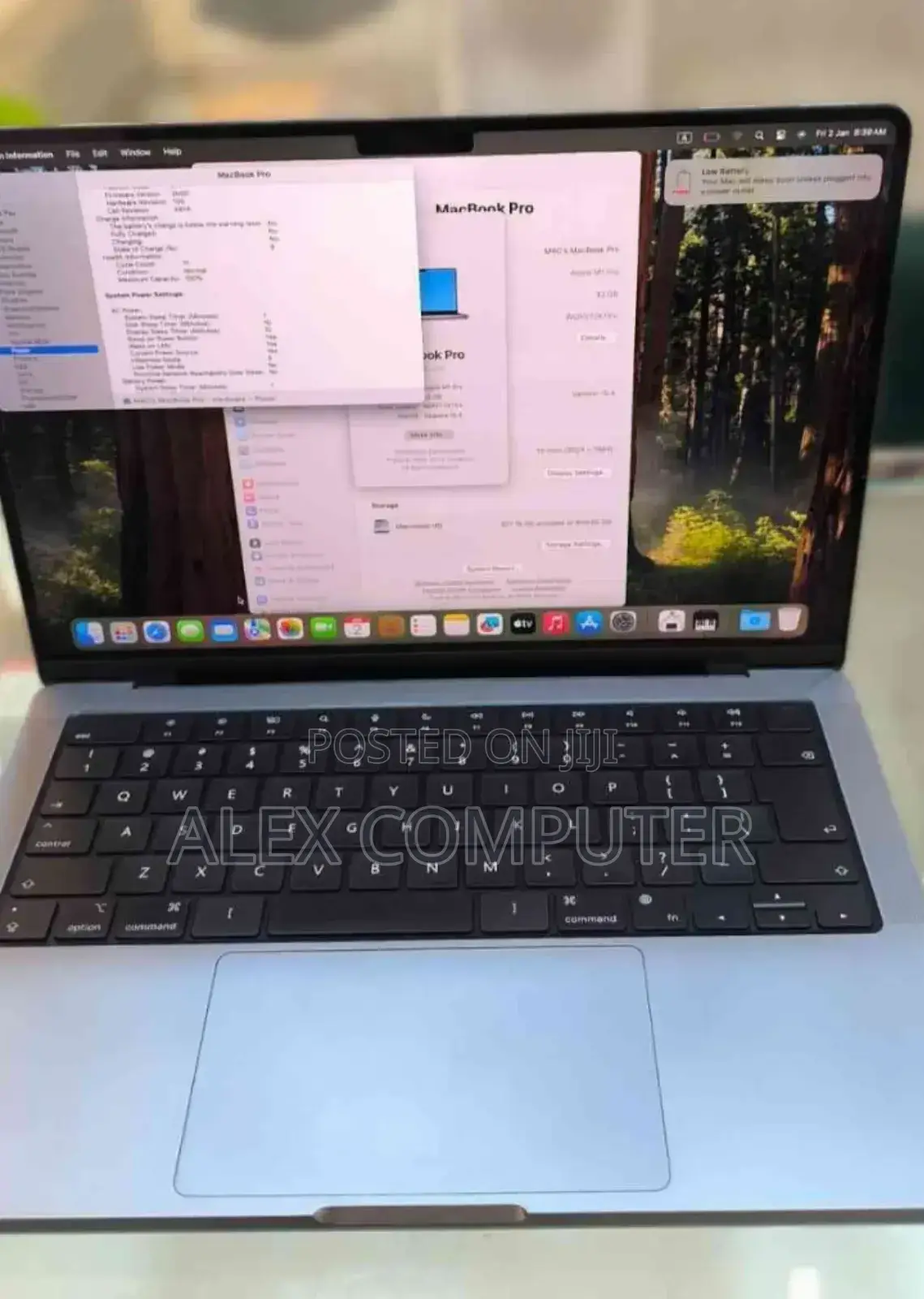 New Laptop Apple MacBook Pro M1 18GB Intel Xeon SSD 512GB