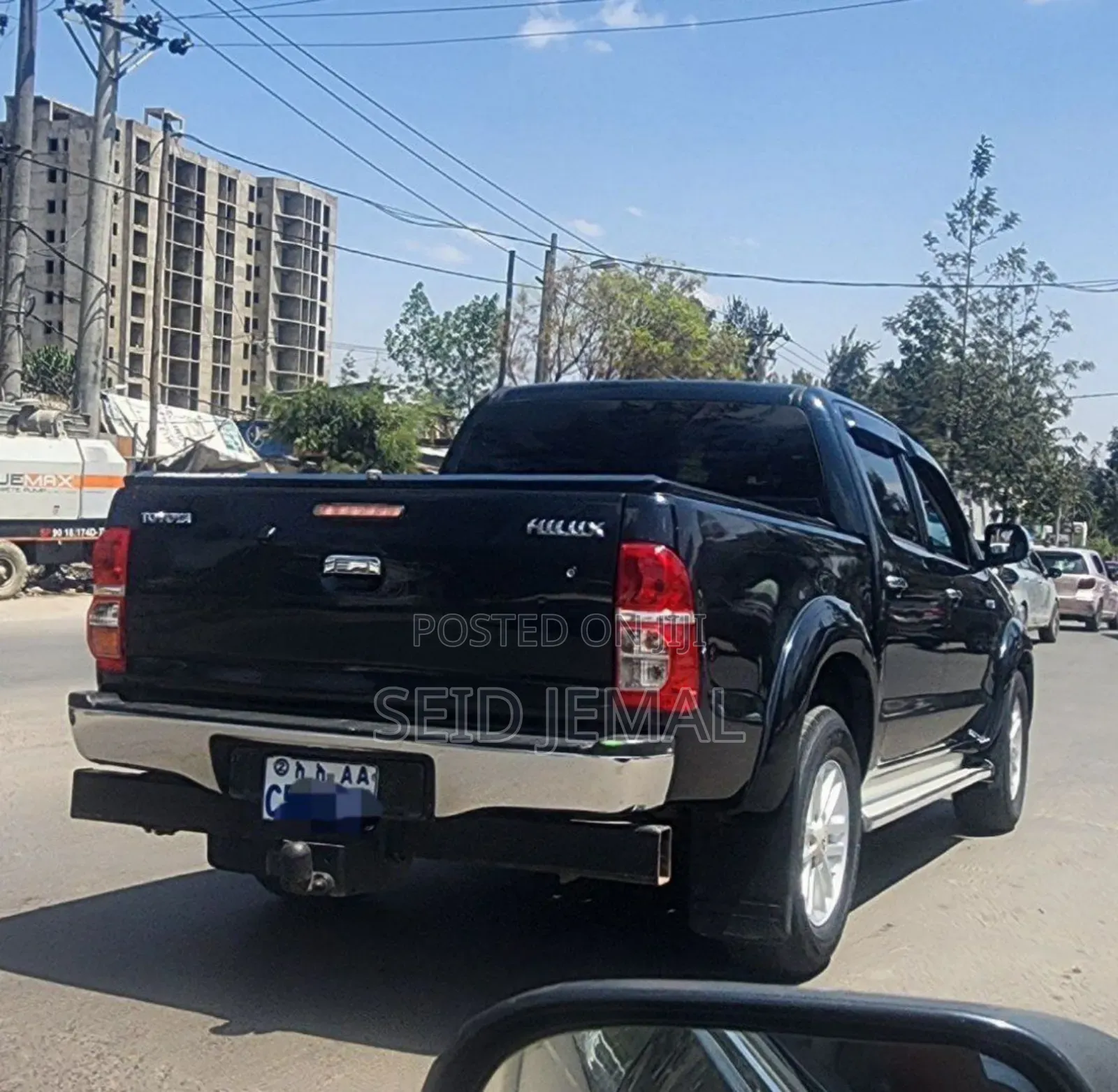 Toyota Hilux 2015 Matt Black