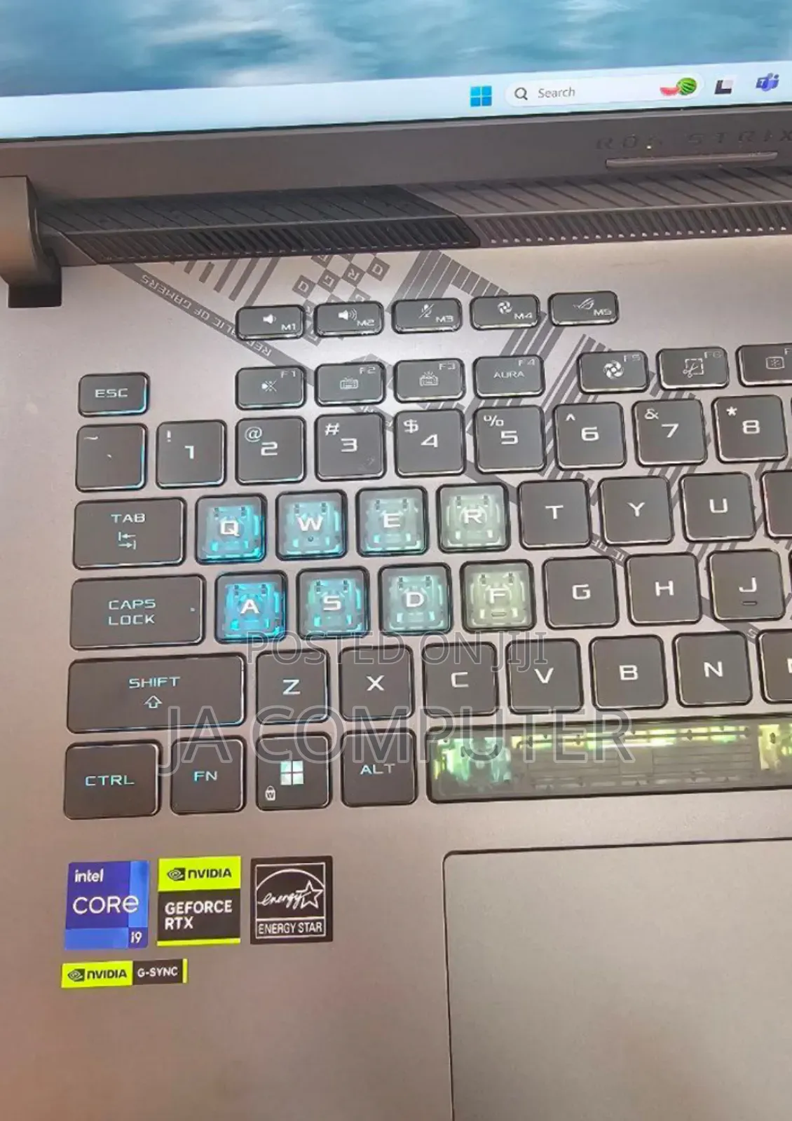 New Laptop Asus ROG Strix G16 G614 16GB Intel Core I9 SSD 1T