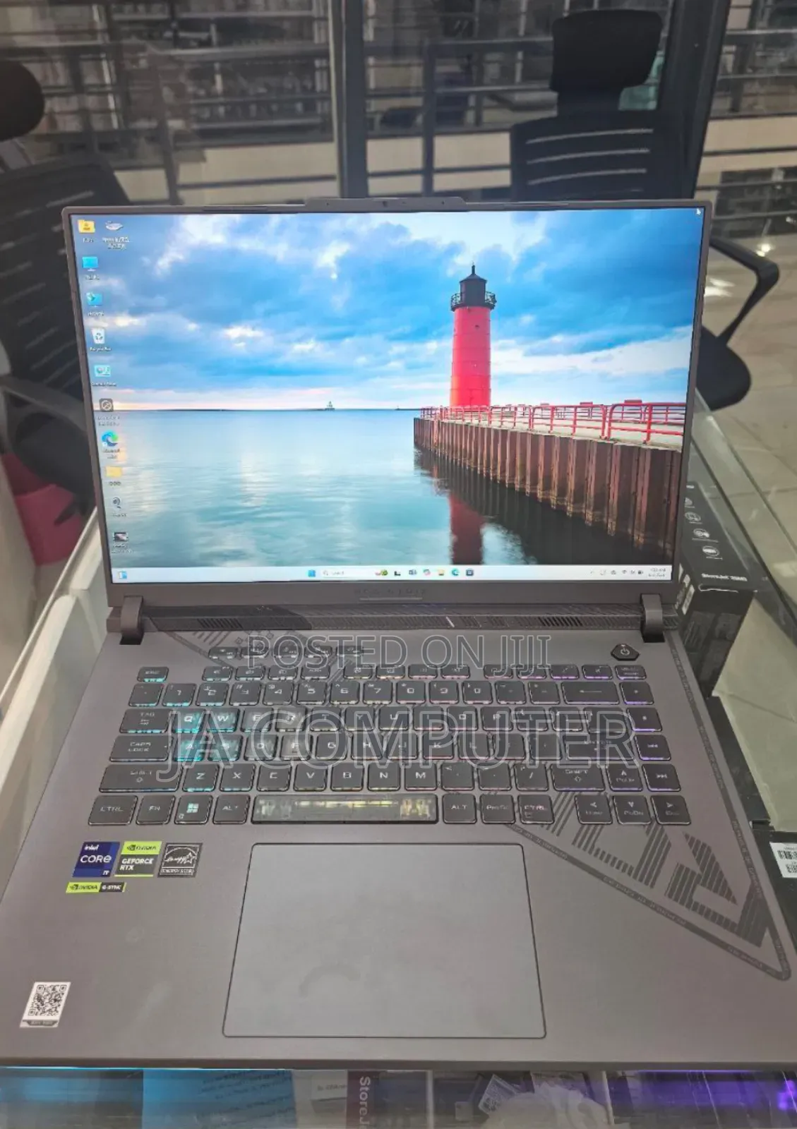 New Laptop Asus ROG Strix G16 G614 16GB Intel Core I9 SSD 1T