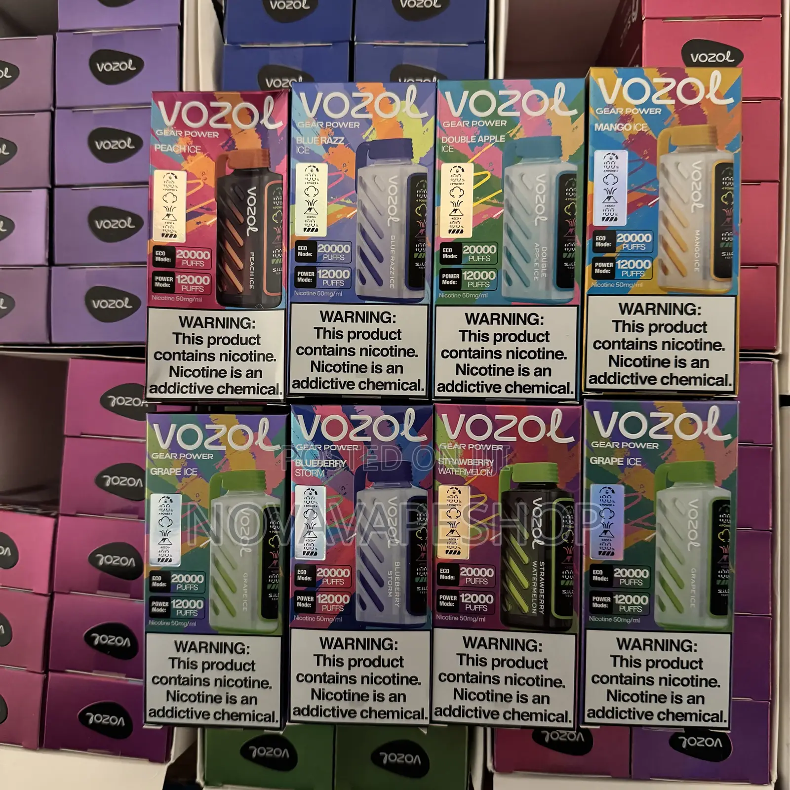 Vozol 20000 Puff Vape Gear Hookah
