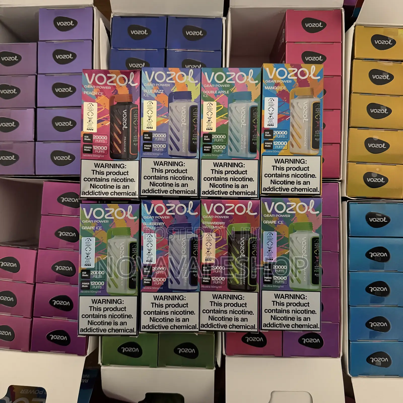 Vozol 20000 Puff Vape Gear Hookah