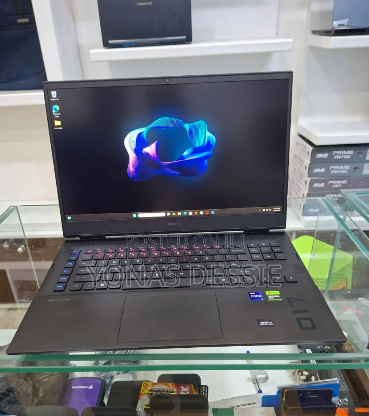 New Laptop HP Omen 17 32GB Intel Core i9 SSD 2T