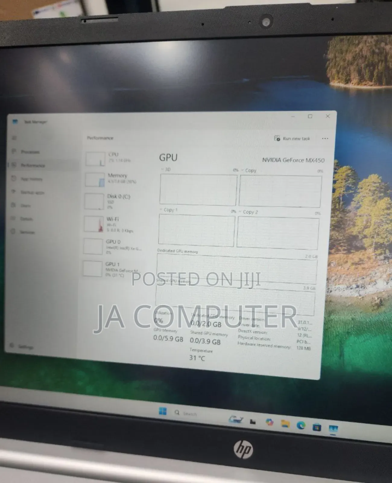 New Laptop HP Pavilion 15 8GB Intel Core I5 SSD 512GB