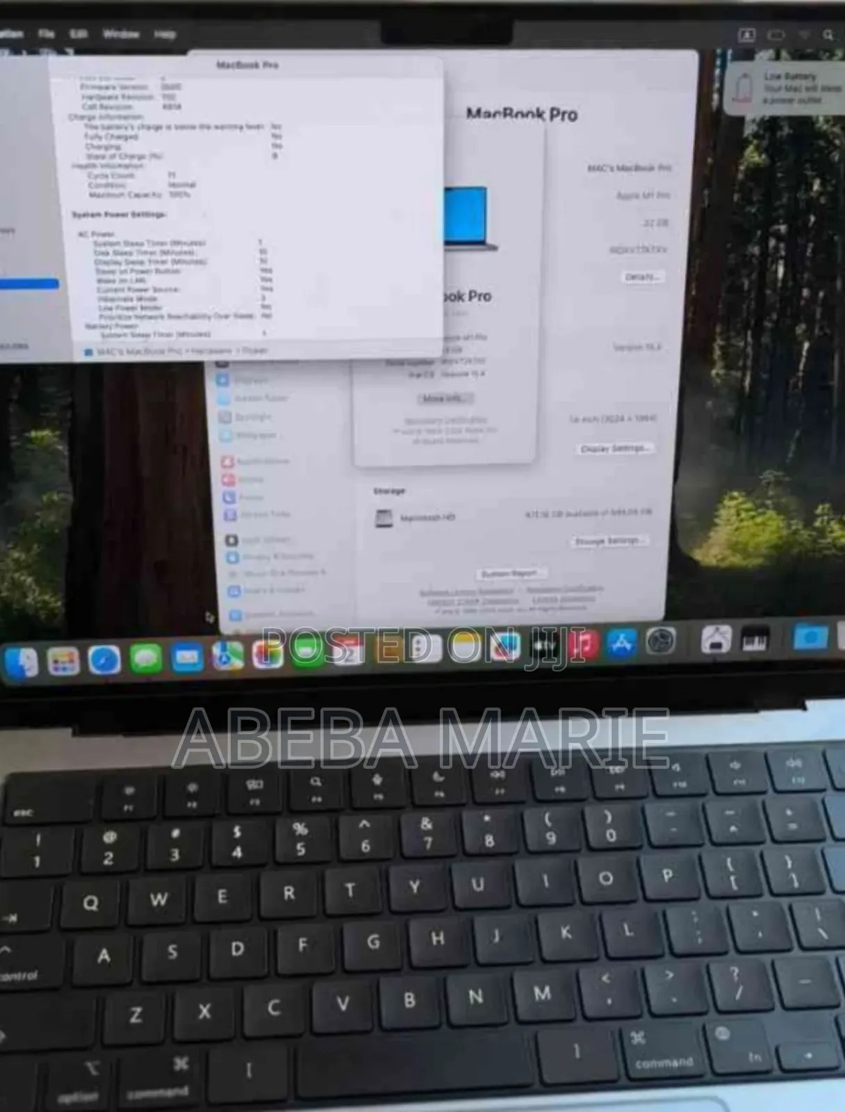 New Laptop Apple MacBook Pro M1 32GB Apple M1 Pro SSD 1T