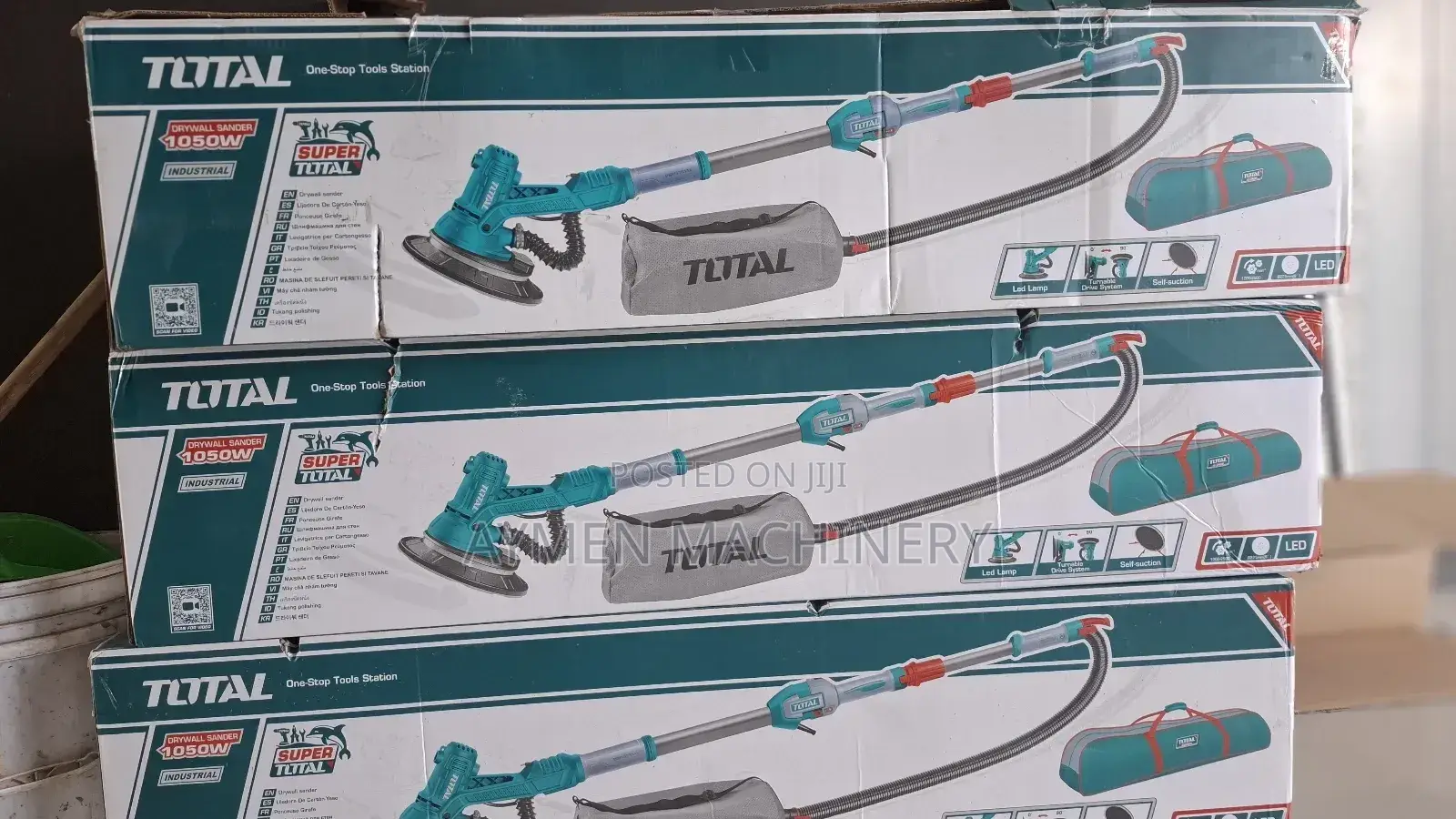 Total Drywall Sander 1050w የግድግዳ ማሻ