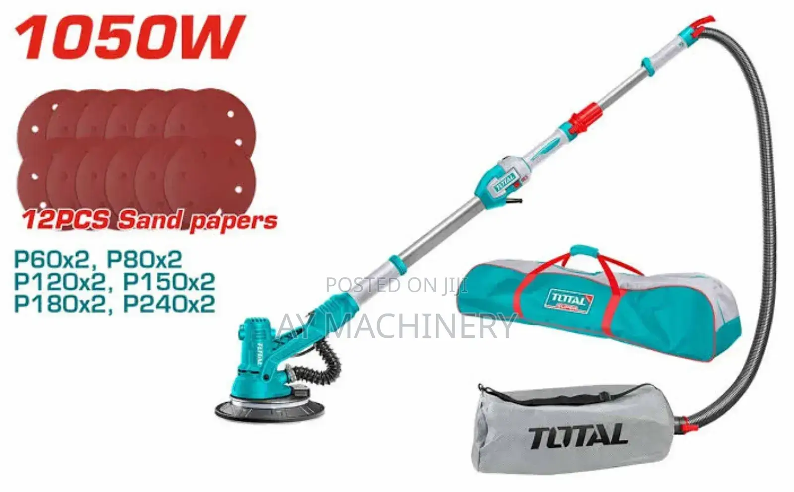 Total Drywall Sander 1050w የግድግዳ ማሻ