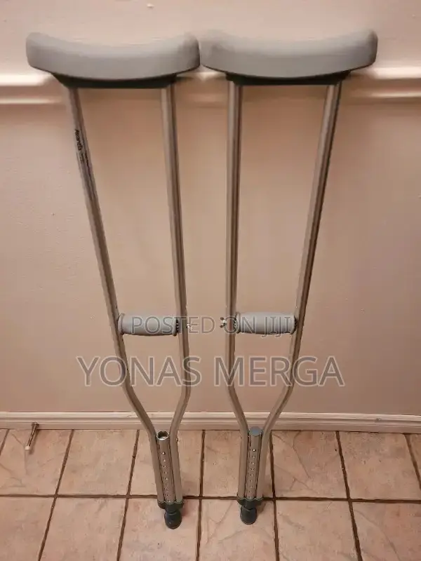 Alluminum Crutches for Users 5'10-6'6 Ft Tall//Crutches