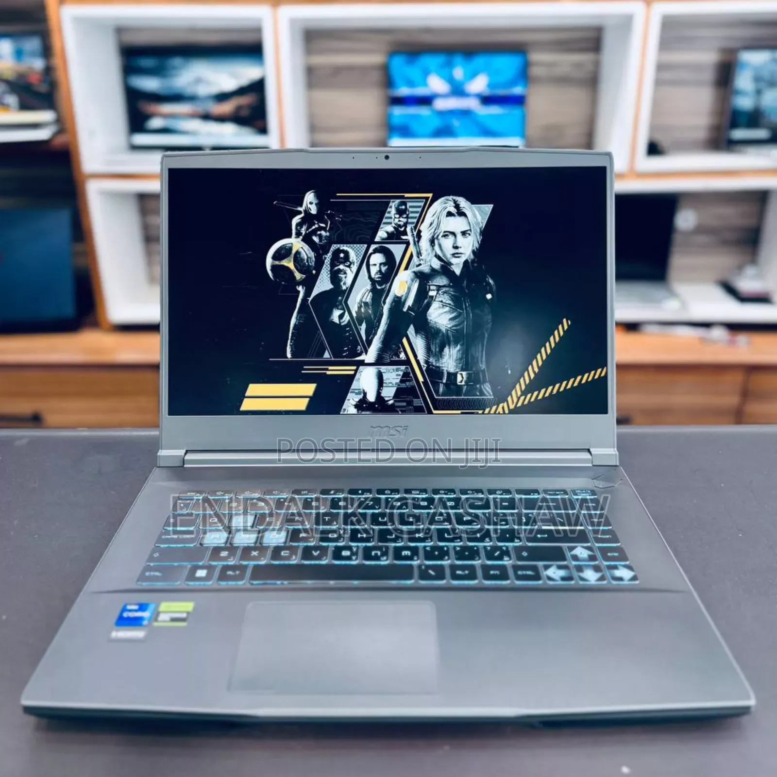 New Laptop MSI GF63 16GB Intel Core I7 SSD 1T