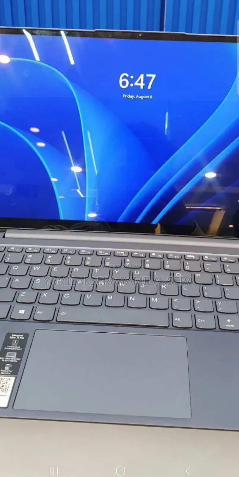 New Laptop Lenovo 16GB Intel Core I7 SSD 512GB