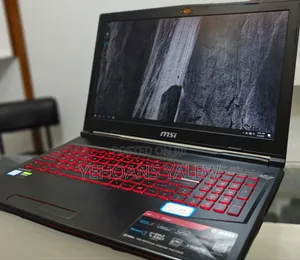 New Laptop MSI GL63 8RD 16GB Intel Core I7 HDD+SSD 1T