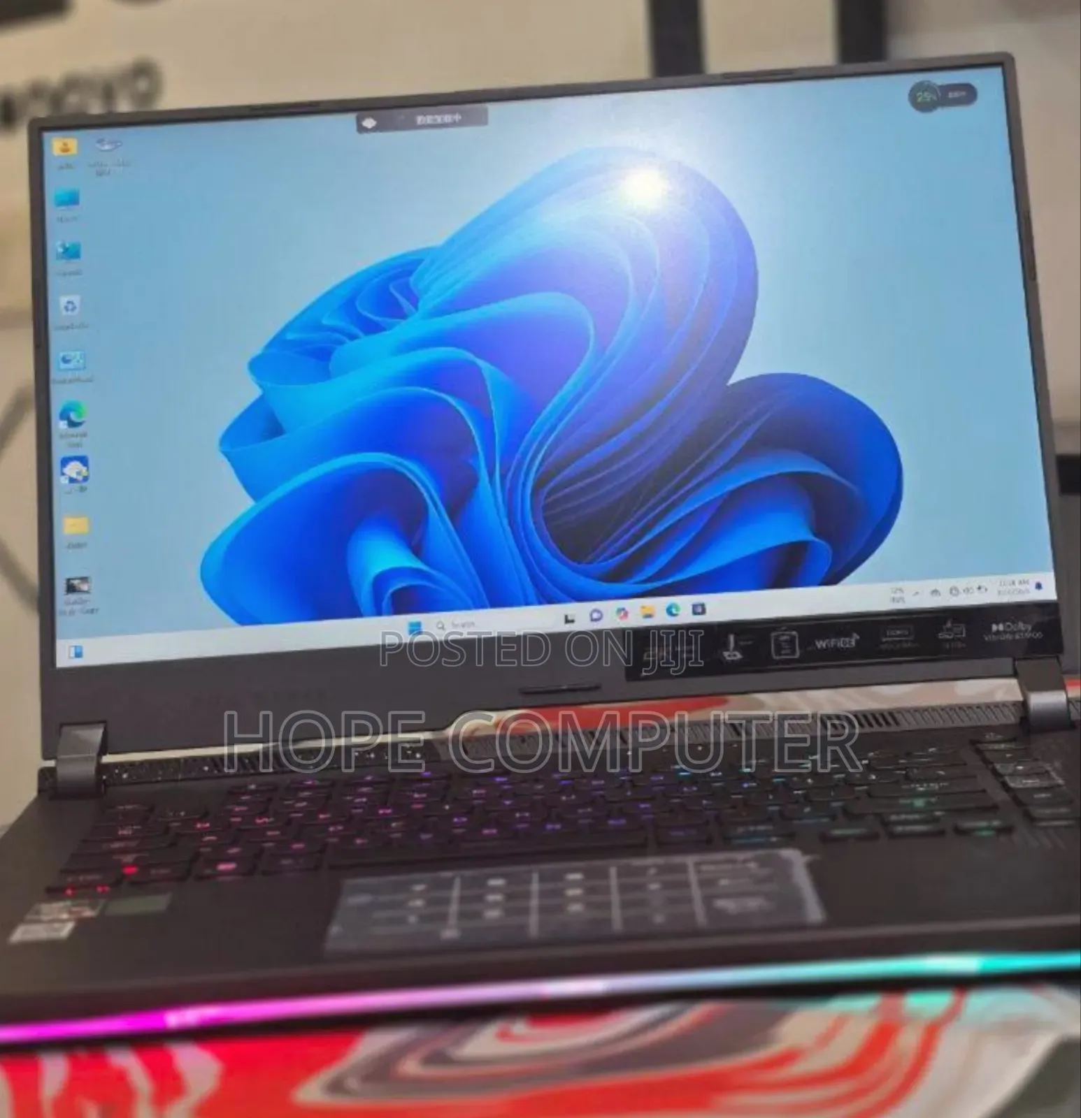 New Laptop Asus ROG Strix G16 G614 16GB AMD Ryzen 9 SSD 1T