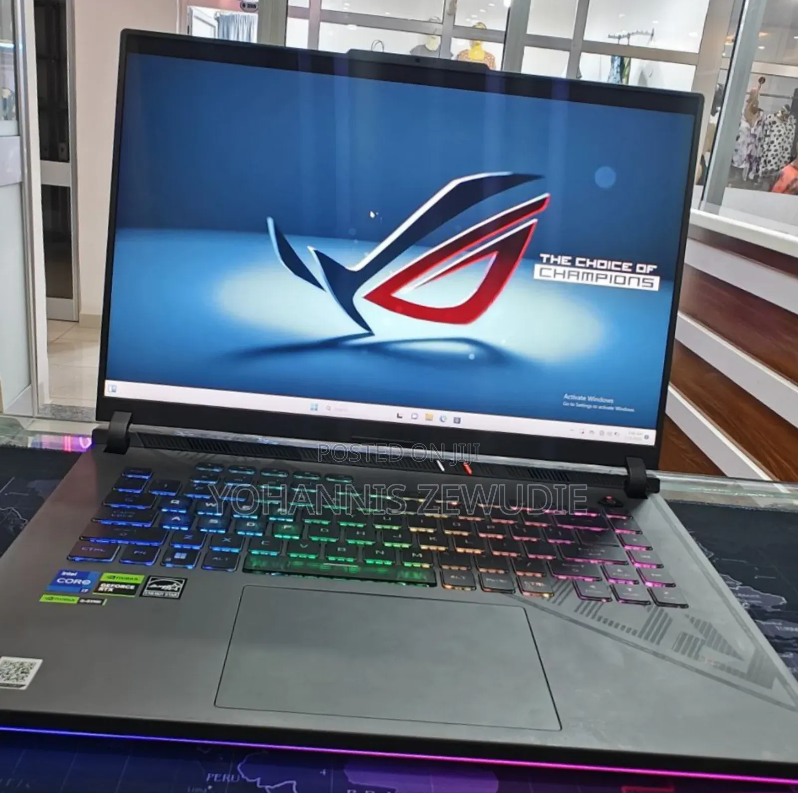 New Laptop Asus ROG Strix G16 G614 16GB Intel Core I7 SSD 1T