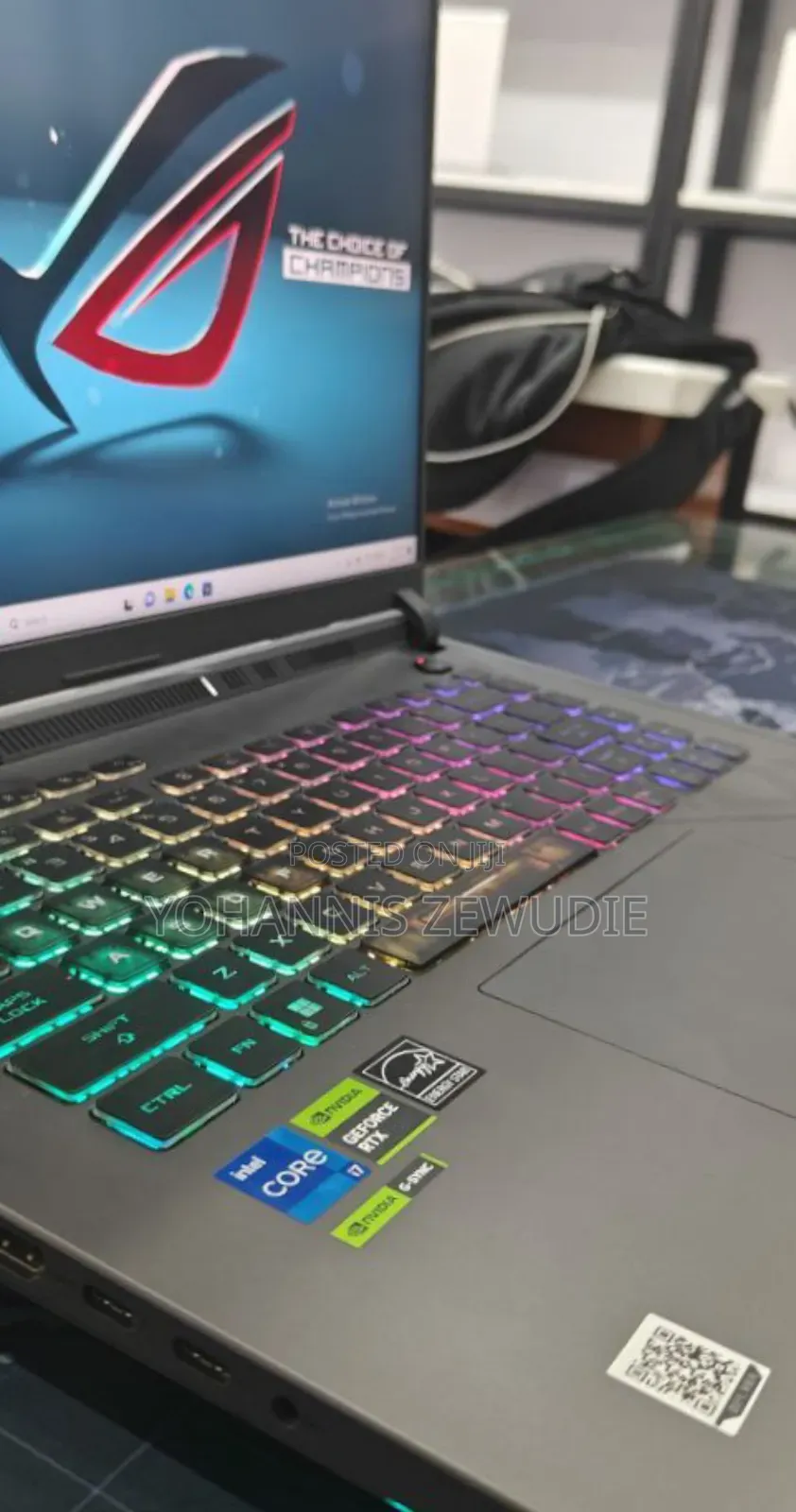 New Laptop Asus ROG Strix G16 G614 16GB Intel Core I7 SSD 1T