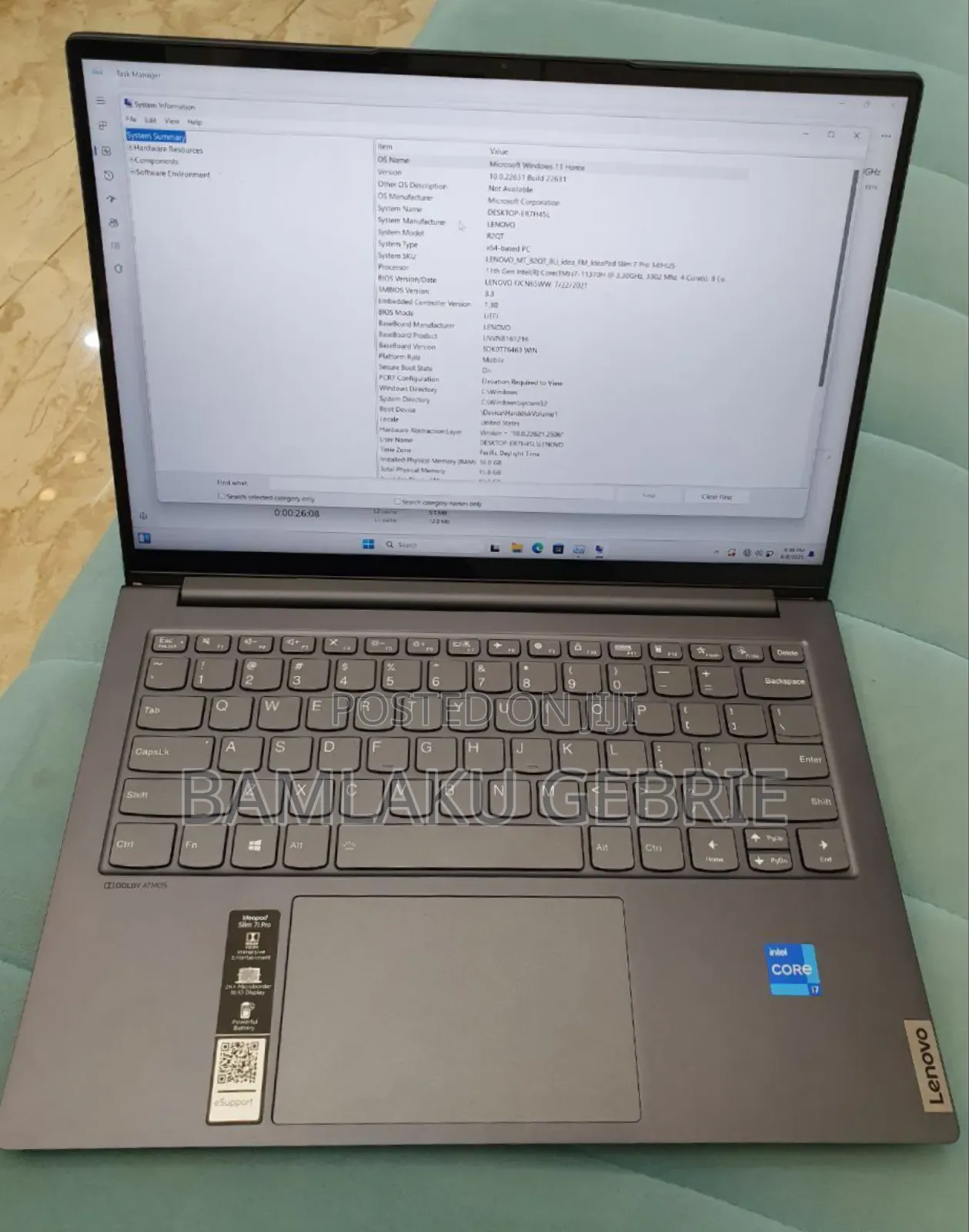 New Laptop Lenovo IdeaPad S10-2 16GB Intel Core I7 SSD 512GB