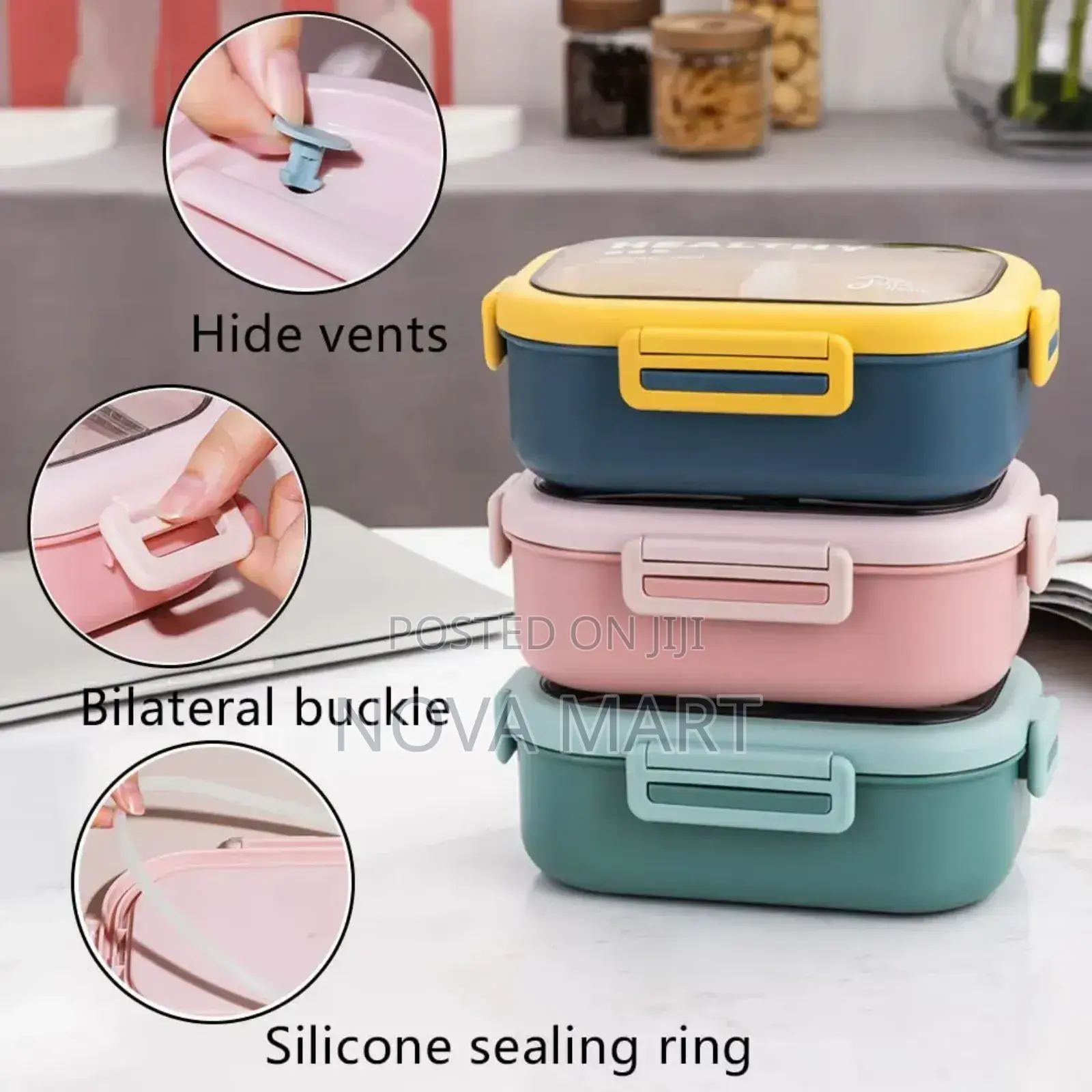 Stainless Steel Japanese Lunch Box