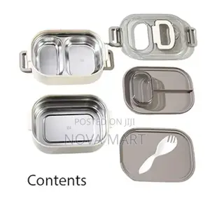 Little Surprise Box Double Storey Stainless Steel Lunch Box