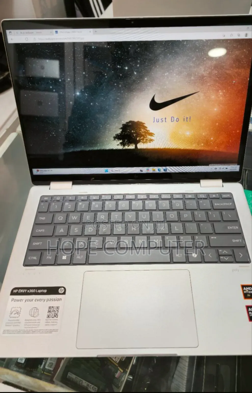 New Laptop HP Envy X360 16GB AMD Ryzen 5 SSD 512GB