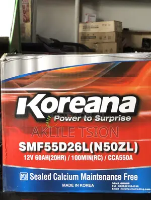 Photo - Car Battery Koreana 60ah