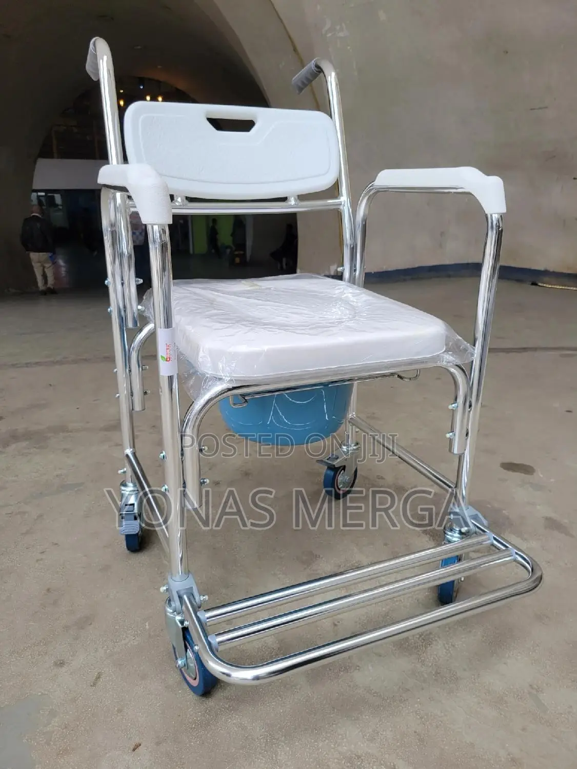 Toilet Chair=Shower Self-Care Elderly/Adult Mobility Aids