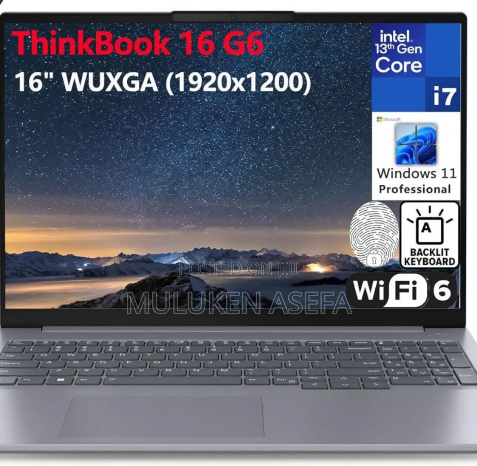 New Laptop Lenovo ThinkBook 13 32GB Intel Core I7 SSD 512GB