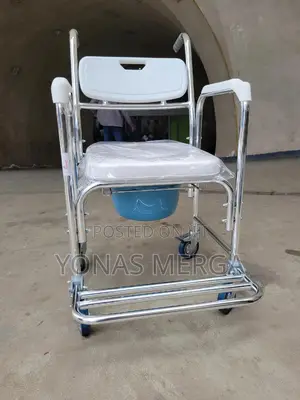 Photo - Shower Toilet Chair鐃蠶commode Rustproof Chair嫳聱multipurpose