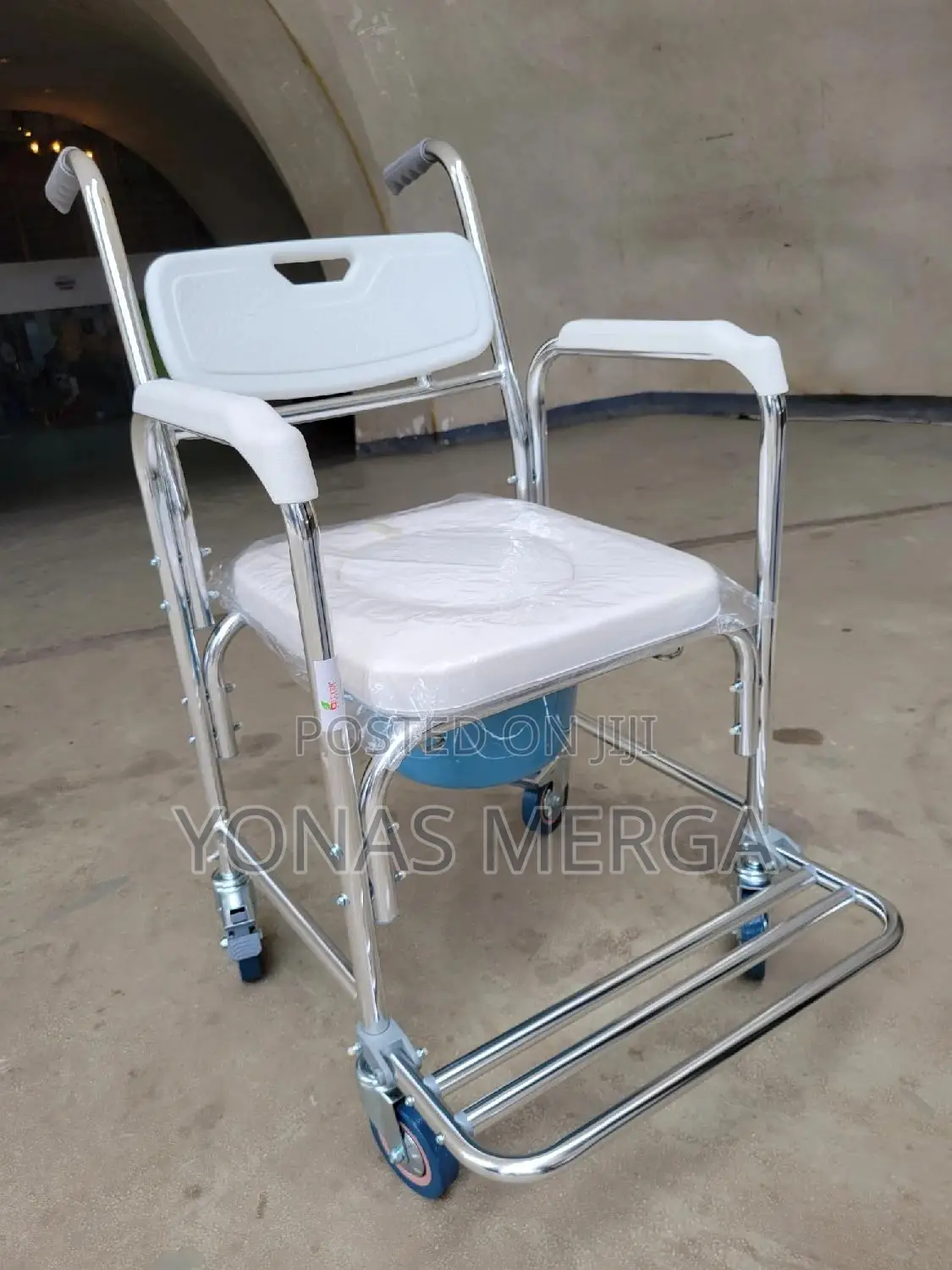 Toileting, Shower Chair, as Well as an Indoor Wheelchair