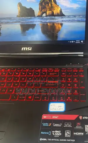 Photo - New Laptop MSI GF63 16GB Intel Core I7 SSD 512GB