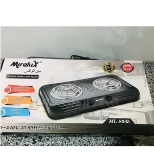 Photo - Premium Miralux Double Burner – Durable Electric Stove