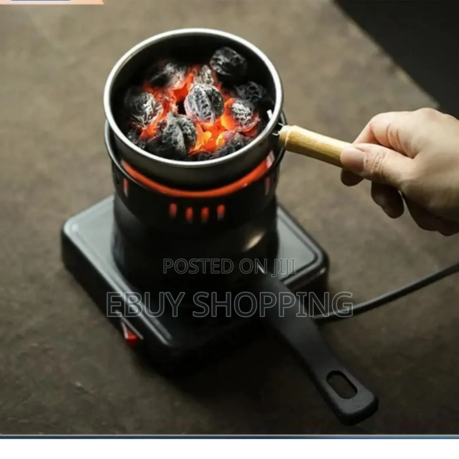 Quick-Heating Electric Charcoal Warmerideal for Small Spaces
