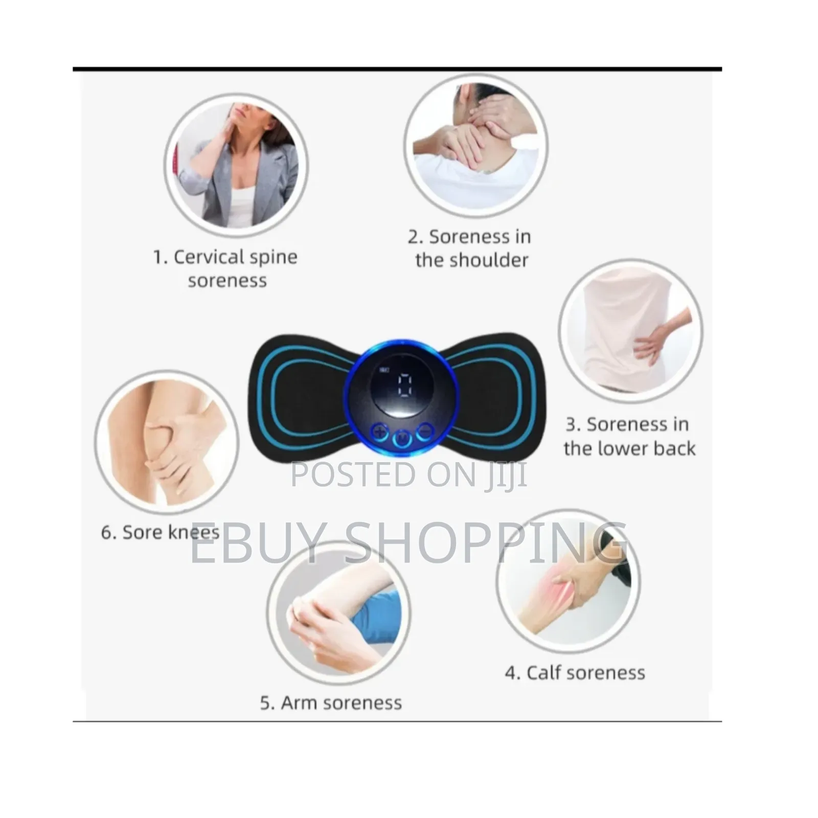 **Rechargeable Pain Relief Patch – Lightweight Effective!*