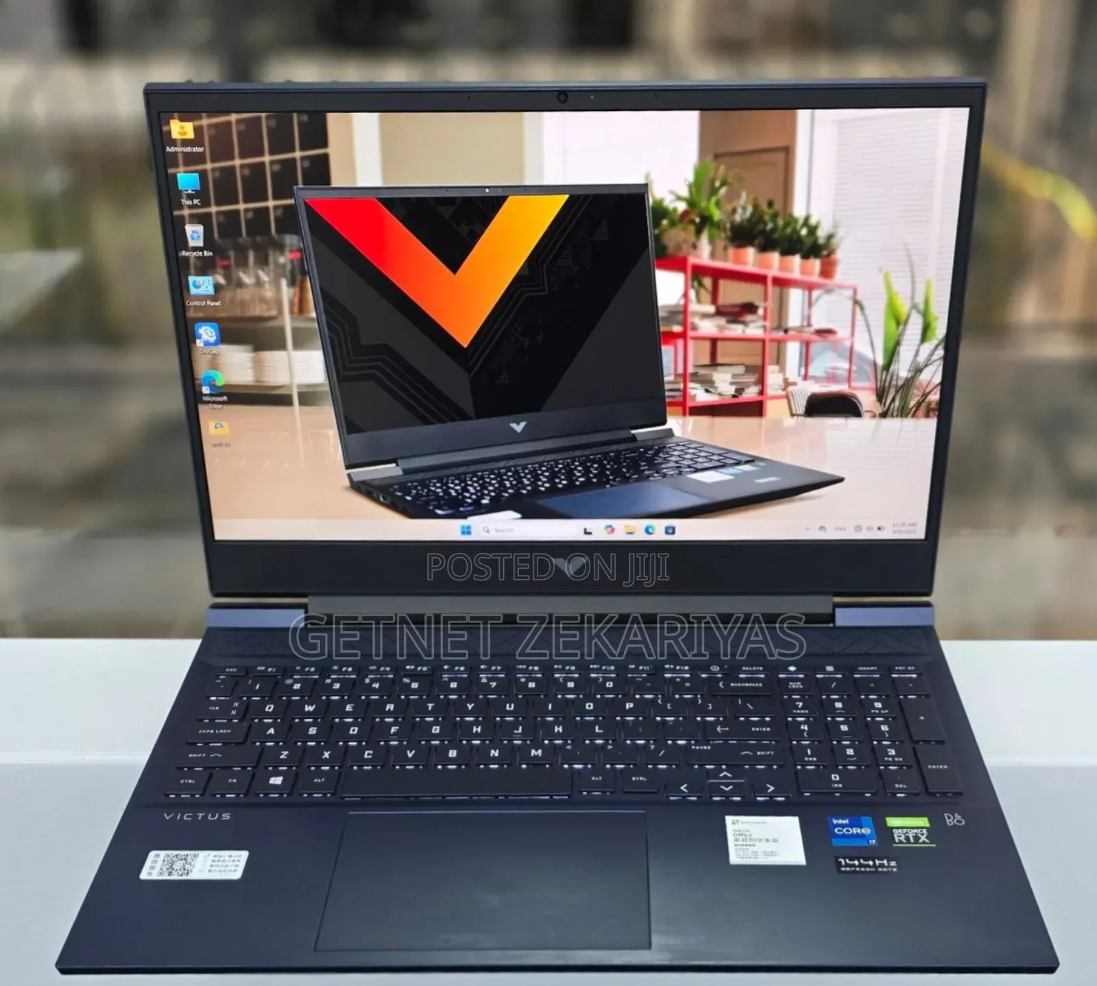 New Laptop HP Victus 15 16GB Intel Core I7 SSD 512GB