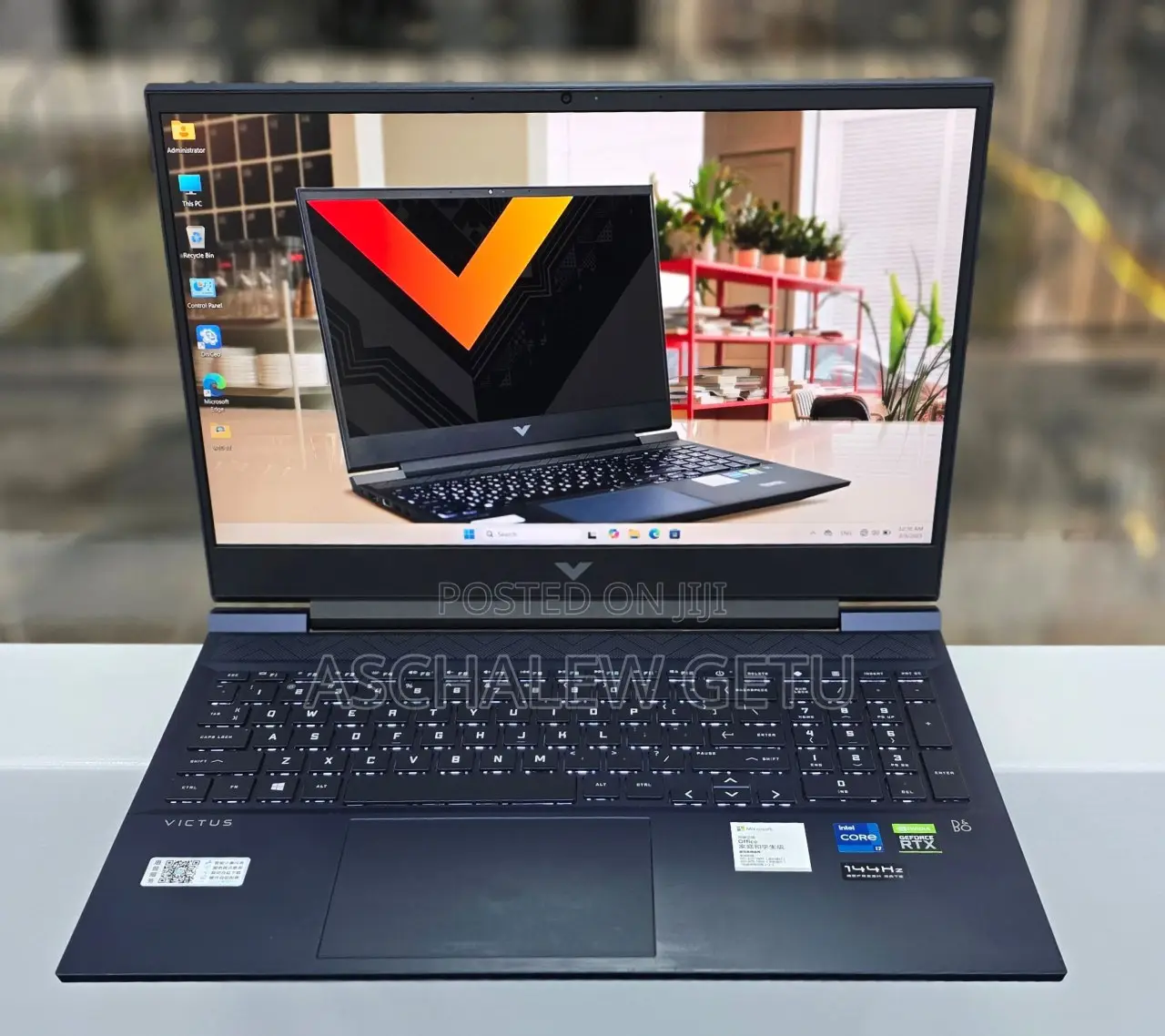 New Laptop HP Victus 16 16GB Intel Core I7 SSD 512GB