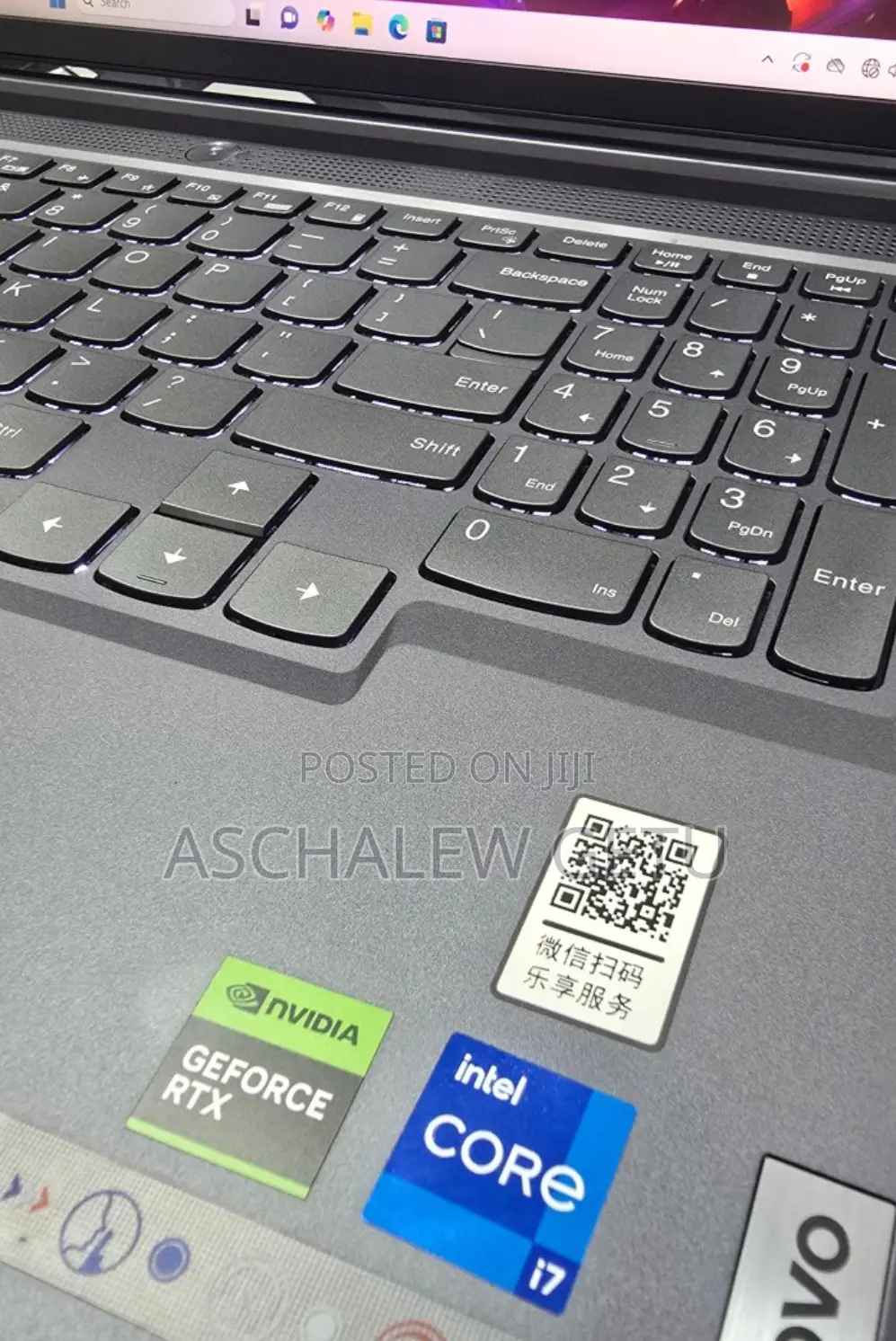 New Lenovo Legion Y7000P IRX9 Gaming Laptop 16GB Intel Core I7 SSD 1T