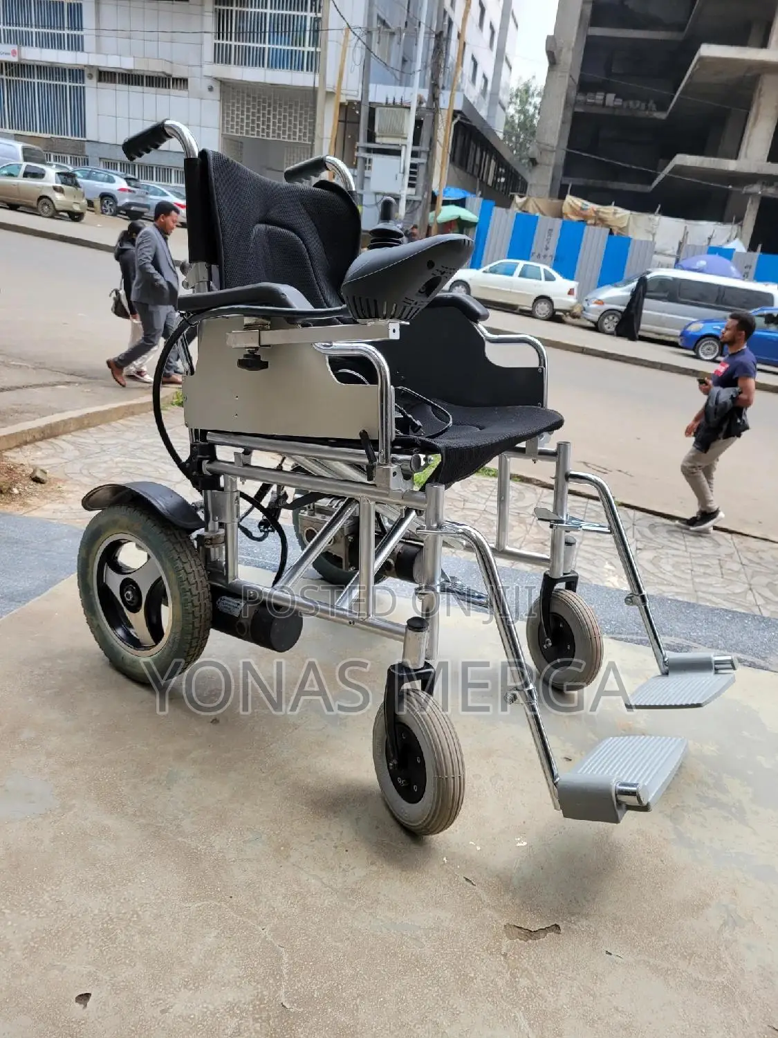 Wheelchair Load-Bearing 150kg Smart Fold Electric Wheelchair