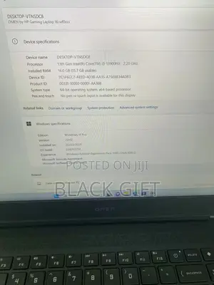 New Laptop HP Omen 16 16GB Intel Core I9 SSD 1T