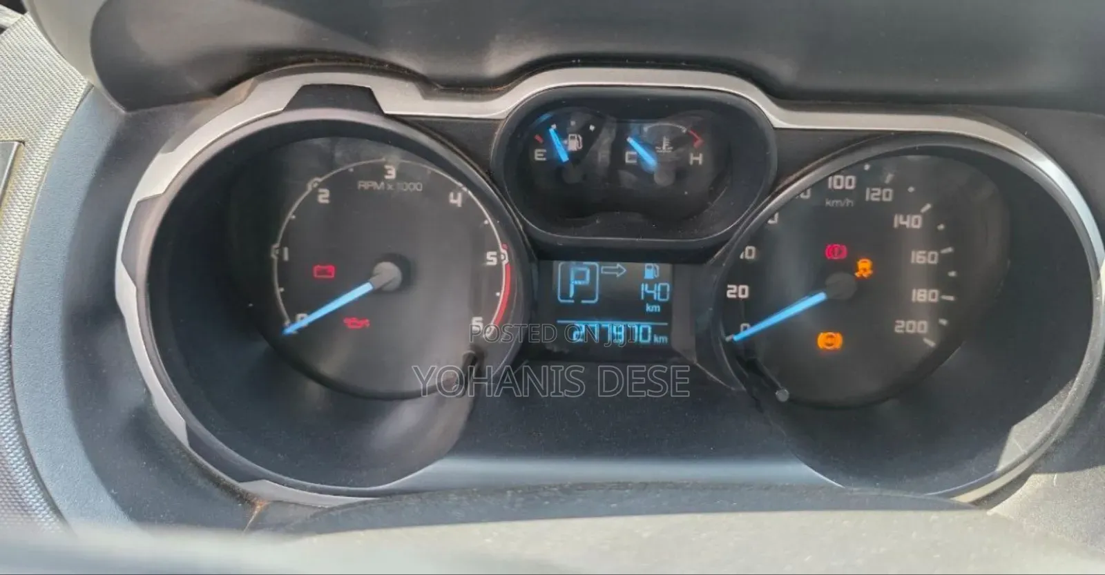 Ford Ranger 2015 Blue