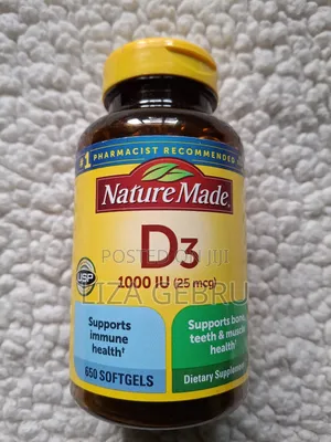 Photo - Nature Made Vitamin D3. 650 Soft Gels