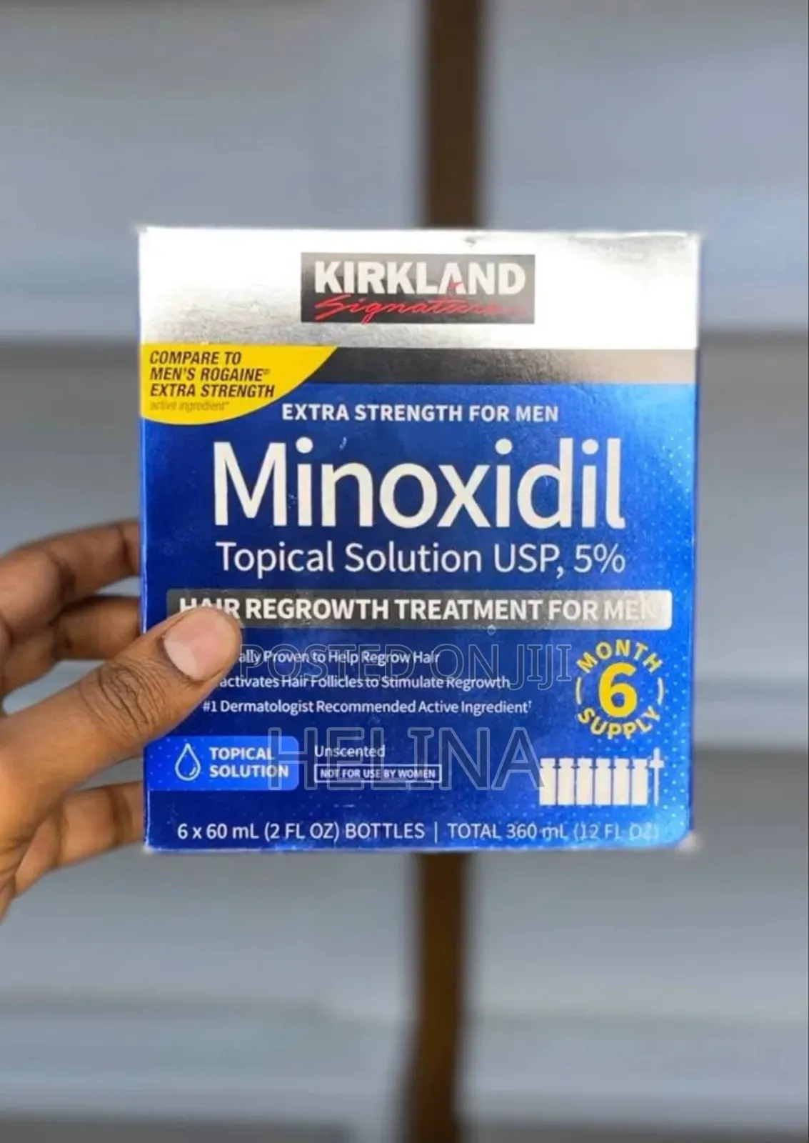 Kirkland Signature Minoxidil Sic Month Package Original