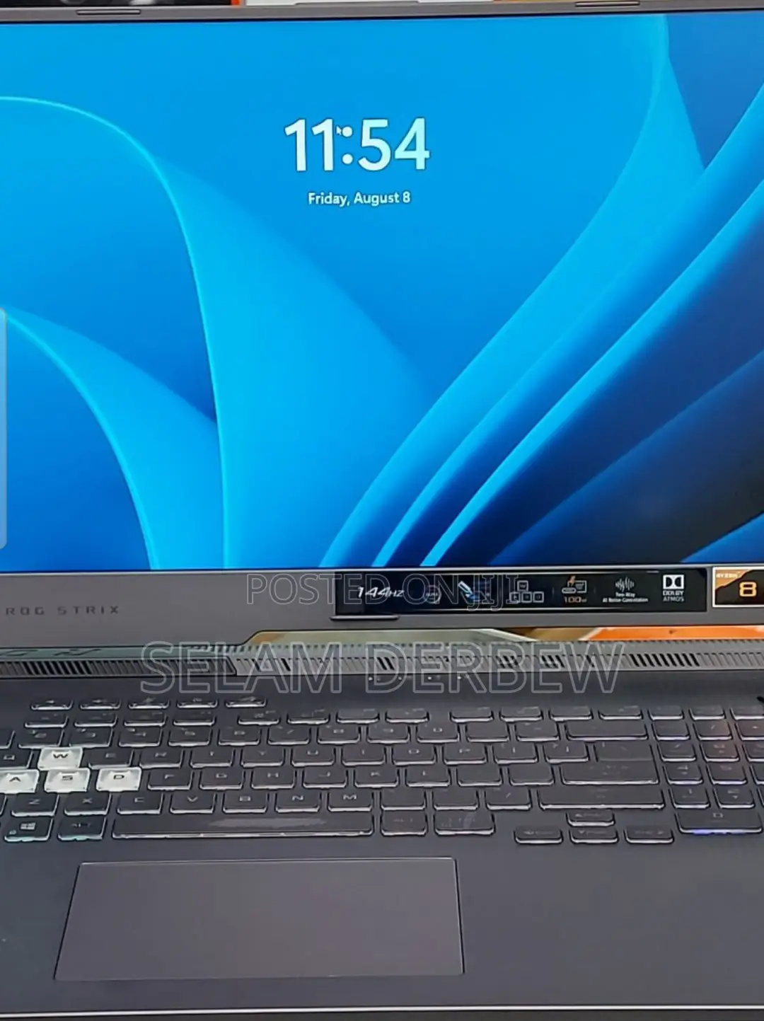 New Laptop Asus ROG Strix G15 16GB AMD Ryzen 7 SSD 1T