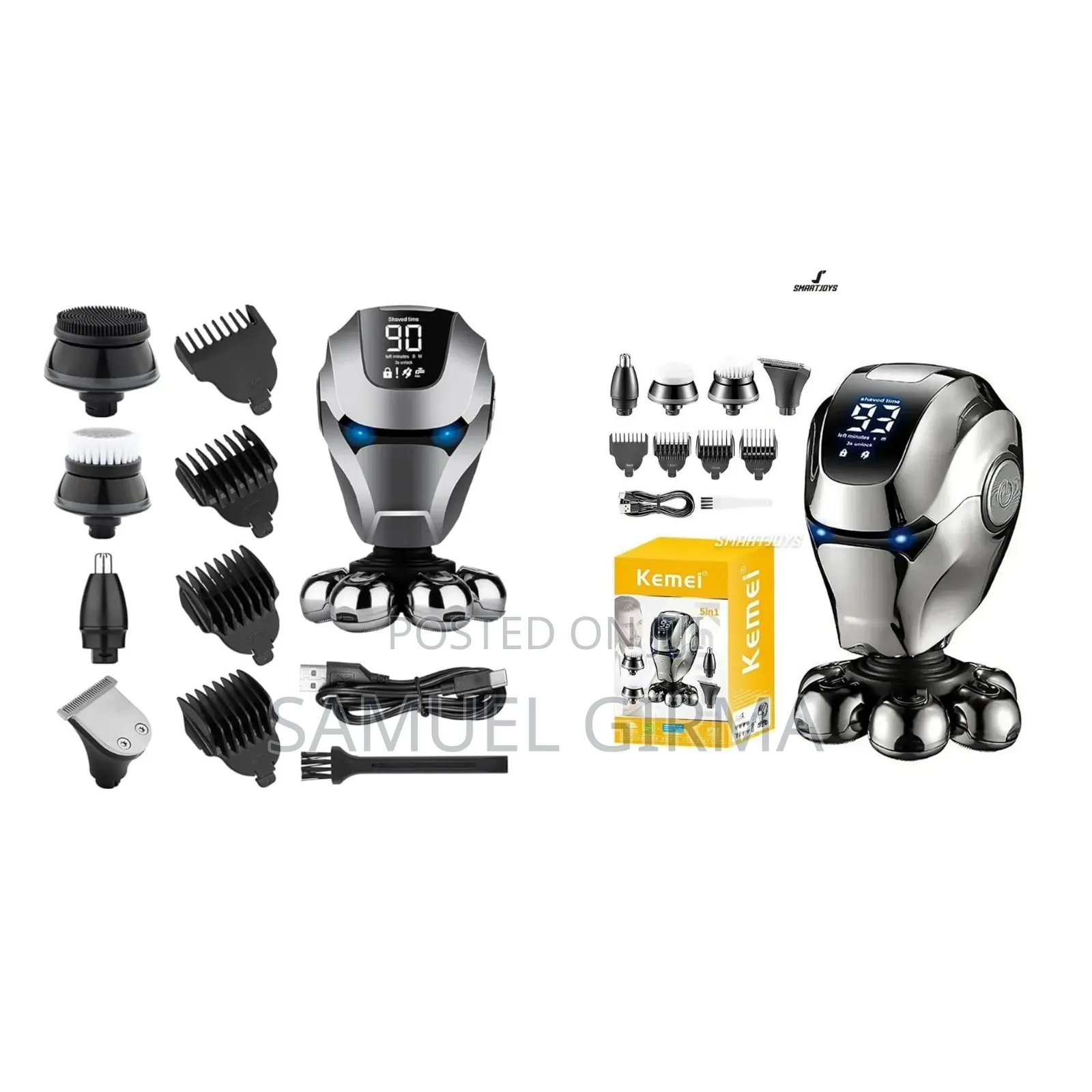 Kemie 5in1 Electric Shaver for Men