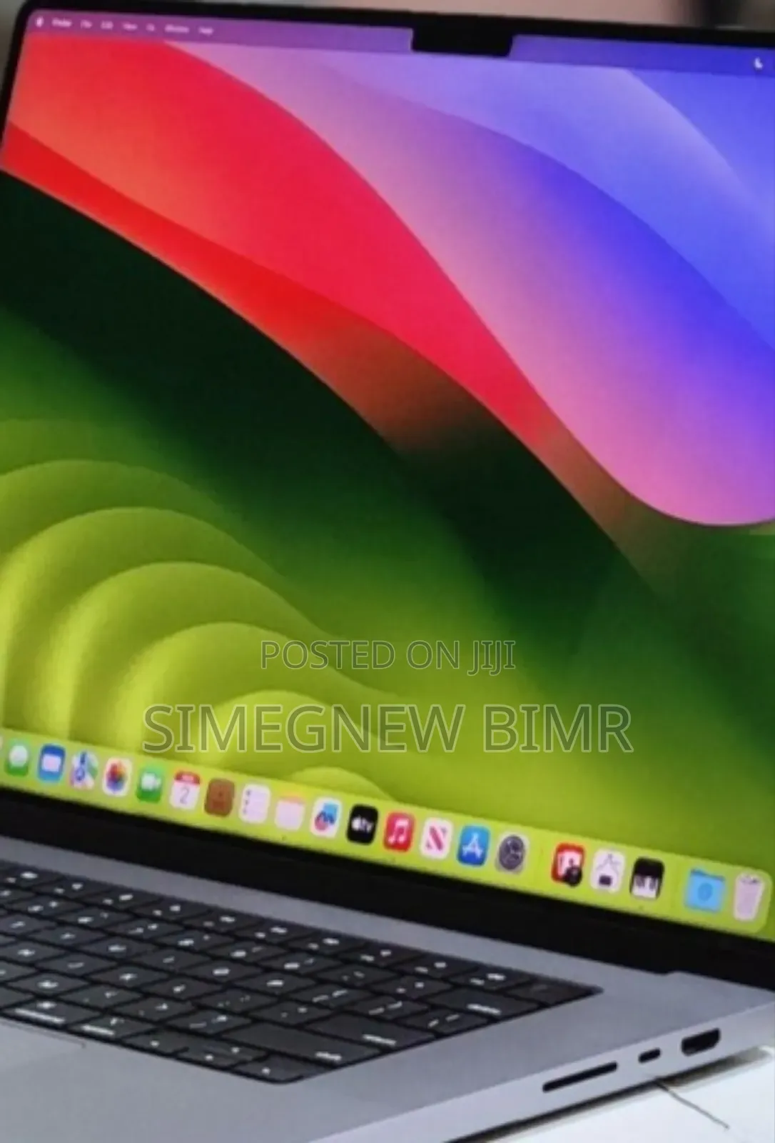 New Laptop Apple MacBook Pro M1 16GB Intel Core I7 SSD 1T