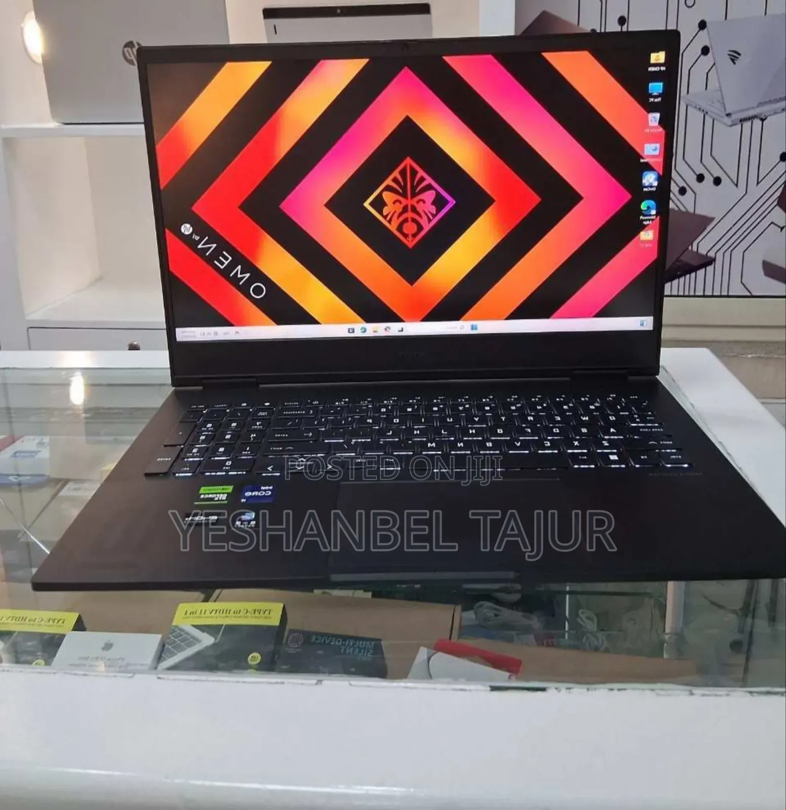 New Laptop HP Omen 16 16GB AMD Ryzen 7 SSD 1T