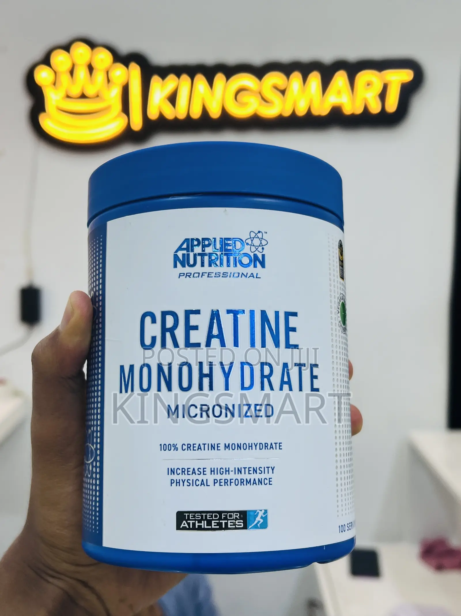 Pure Micronized and Powdered 100 Servings Creatine Monohydra